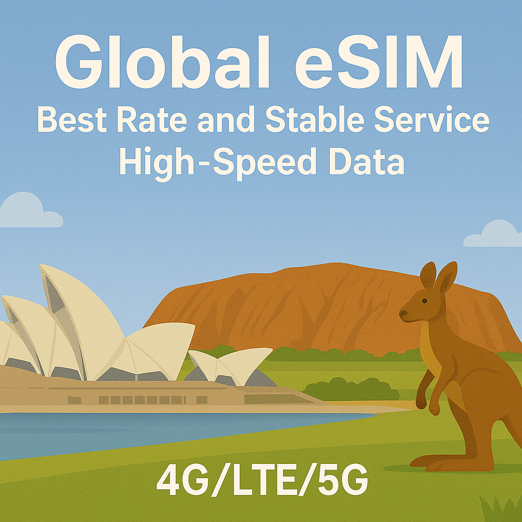 Travel eSIM in Australia / New Zealand