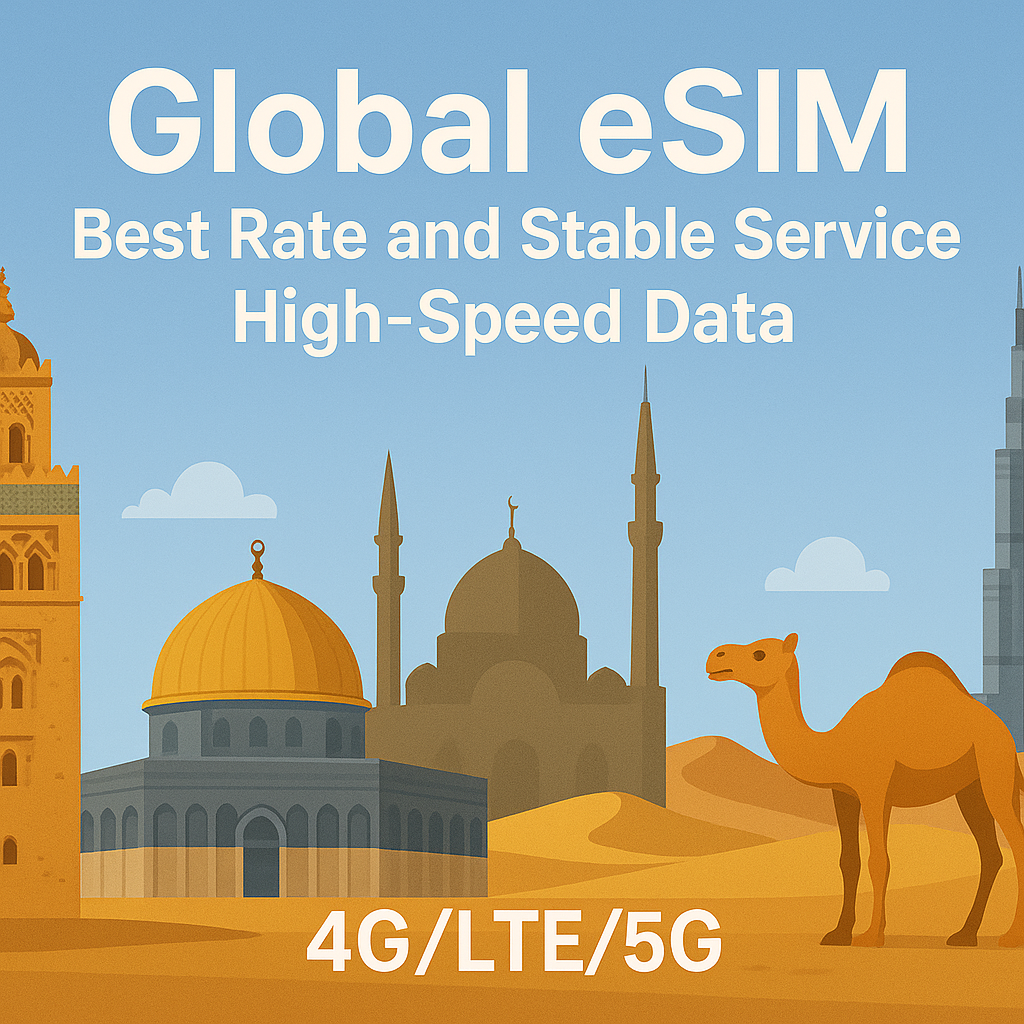 在格鲁吉亚 / 亚美尼亚 / 阿塞拜疆旅行 - eSIM