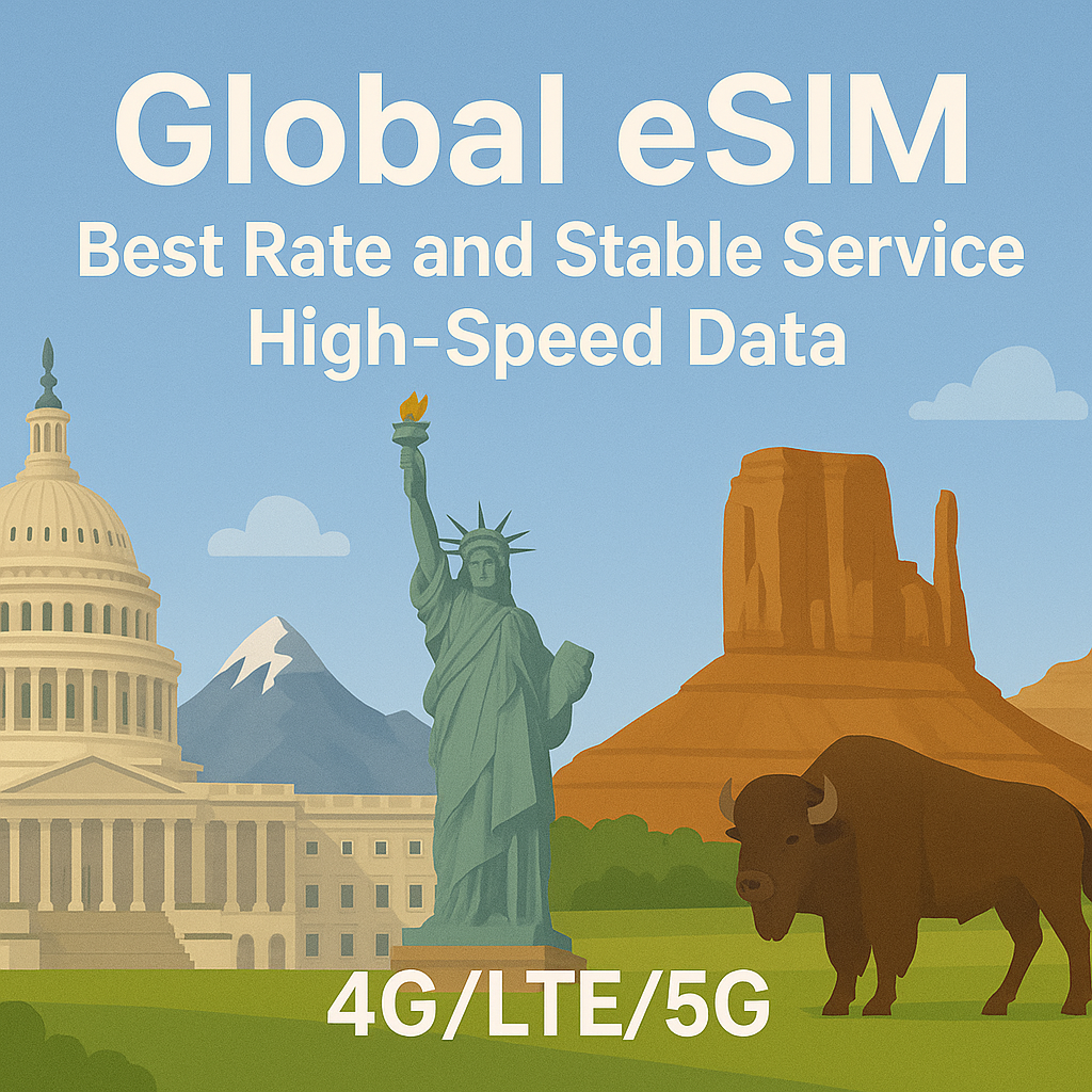 在加拿大 / 墨西哥旅行 - eSIM